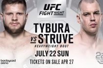 Прогноз на единоборства, UFC-134. Тыбура-Струве, 22.07.18. Кто из идущих по нисходящей парней сумеет реабилитироваться?